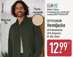 Aldi Nord UP2FASHION Hemdjacke Angebot