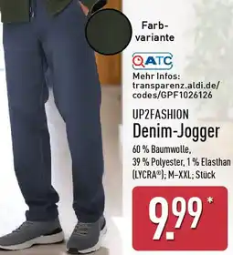 Aldi Nord UP2FASHION Denim-Jogger Angebot