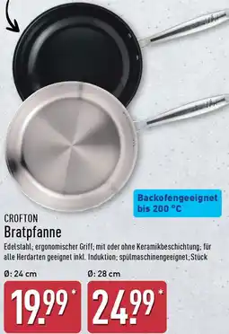 Aldi Nord CROFTON Bratpfanne Angebot
