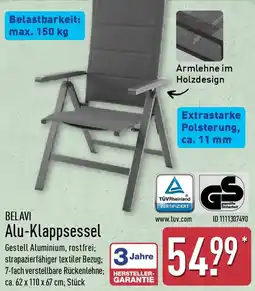 Aldi Nord BELAVI Alu-Klappsessel Angebot