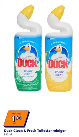 Action Duck Clean & Fresh Toilettenreiniger Angebot
