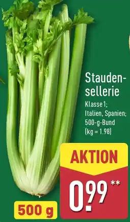 Aldi Nord Staudensellerie Angebot