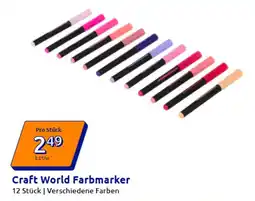 Action Craft World Farbmarker Angebot