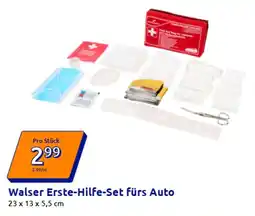 Action Walser Erste-Hilfe-Set fürs Auto Angebot