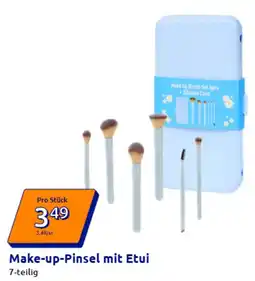 Action Make-up-Pinsel mit Etui Angebot