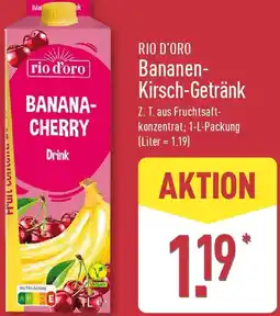 Aldi Nord RIO D'ORO Bananen Kirsch-Getränk Angebot