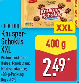 Aldi Nord CHOCEUR Knusper Schoklis XXL Angebot