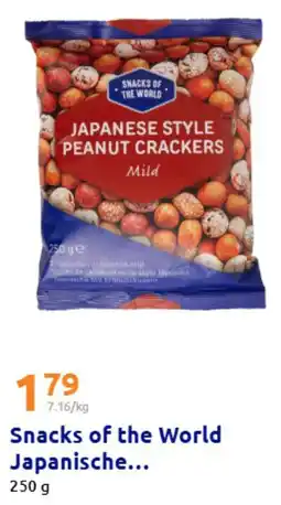 Action Snacks of the World JAPANESE STYLE PEANUT CRACKERS Mild Angebot