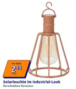 Action Solarleuchte im Industrial-Look Angebot