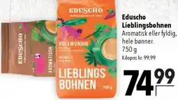 CITTI Markt Eduscho Lieblingsbohnen Angebot