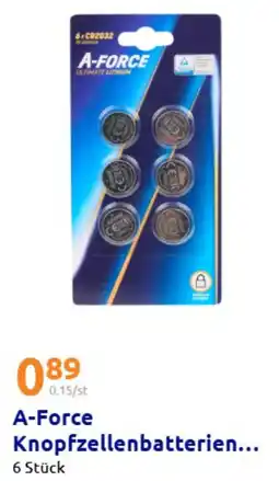 Action A-Force Knopfzellenbatterien... Angebot