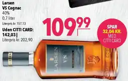 CITTI Markt Larsen VS Cognac Angebot