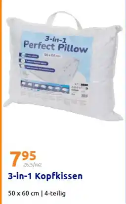 Action 3-in-1 Kopfkissen Angebot