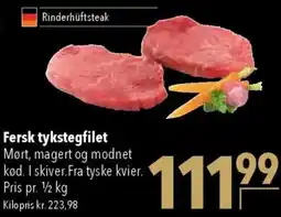 CITTI Markt Fersk tykstegfilet Angebot