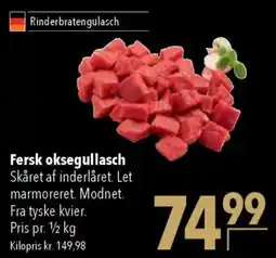 CITTI Markt Fersk oksegullasch Angebot