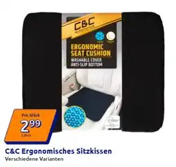 Action C&C Ergonomisches Sitzkissen Angebot