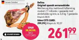 CITTI Markt Delina Original spansk serranoskinke Angebot