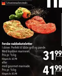 CITTI Markt Ferske nakkekoteletter Angebot