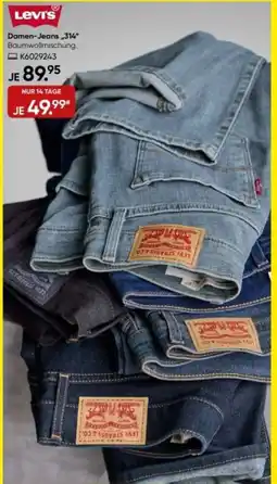 Galeria Levis Damen-Jeans "314" Angebot