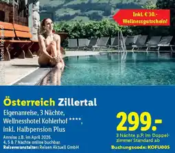 Lidl Österreich Zillertal Angebot