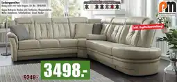 Möbel Mahler Pm polstermöbel oelsa ledergarnitur Angebot