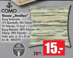 Möbel Mahler Como kissen 'streifen' Angebot