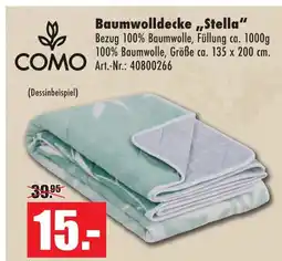 Möbel Mahler Como baumwolldecke stella Angebot