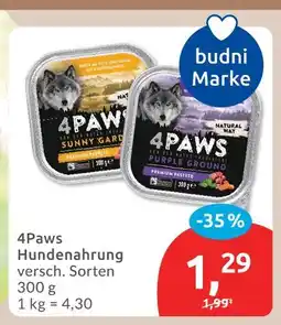 Budni 4paws hundenahrung Angebot