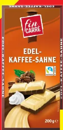 Lidl Fin Carre Tafelschokolade Edel-Kaffee Sahne Angebot