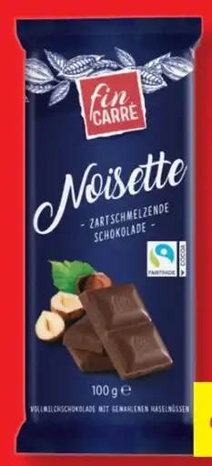 Lidl Fin Carre Tafelschokolade Noisette Angebot