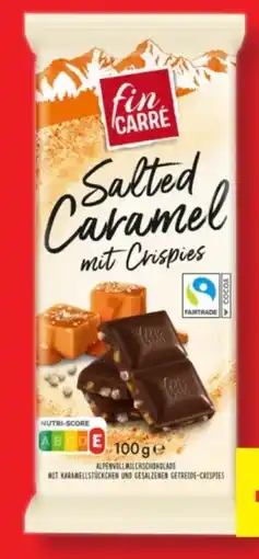 Lidl Fin Carre Tafelschokolade Salted Caramel Angebot