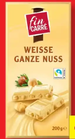 Lidl Fin Carre Weiße Schokolade Ganze Nuss Angebot