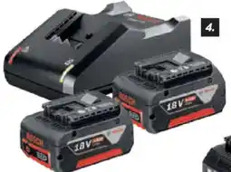 toom Baumarkt Starter-Set: 2x Akku ,,GBA 18 V/4,0 Ah" Angebot