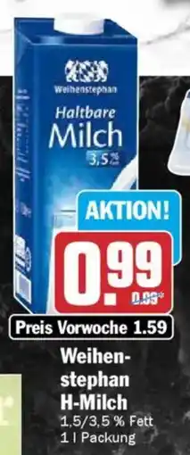 AEZ Weihenstephan H-Milch Angebot