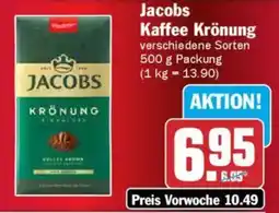 AEZ Jacobs Kaffee Krönung Angebot