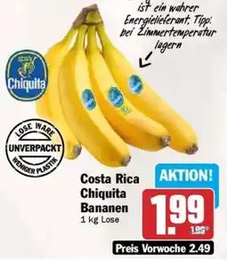 AEZ Costa Rica Chiquita Bananen Angebot