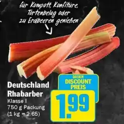 AEZ Deutschland Rhabarber Angebot
