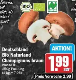 AEZ Deutschland Bio Naturland Champignons braun Angebot