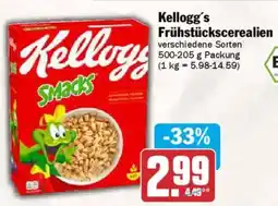 AEZ Kellogg's Frühstückscerealien Angebot
