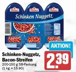 AEZ Schinken-Nuggetz, Bacon-Streifen Angebot