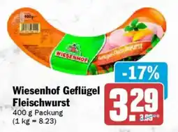AEZ Wiesenhof Geflügel Fleischwurst Angebot