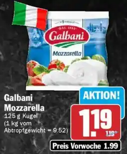 AEZ Galbani Mozzarella Angebot