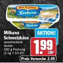 AEZ Milkana Schmelzkäse Angebot