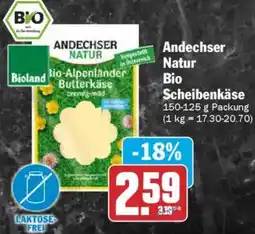 AEZ Andechser Natur Bio Scheibenkäse Angebot