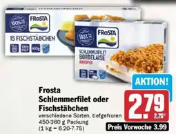 AEZ Frosta Schlemmerfilet oder Fischstäbchen Angebot