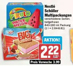 AEZ Nestlé Schöller Multipackungen Angebot