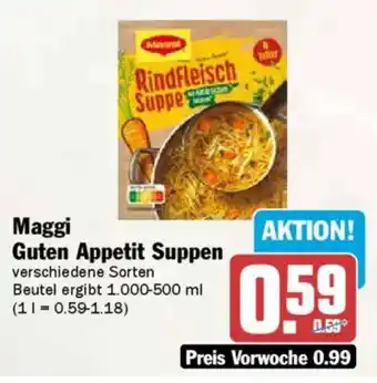 AEZ Maggi Guten Appetit Suppen Angebot