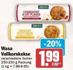 AEZ Wasa Vollkornkekse Angebot