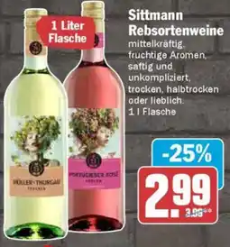AEZ Sittmann Rebsortenweine Angebot