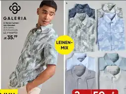 Galeria GALERIA Herren-Leinen- mix-Hemden Angebot